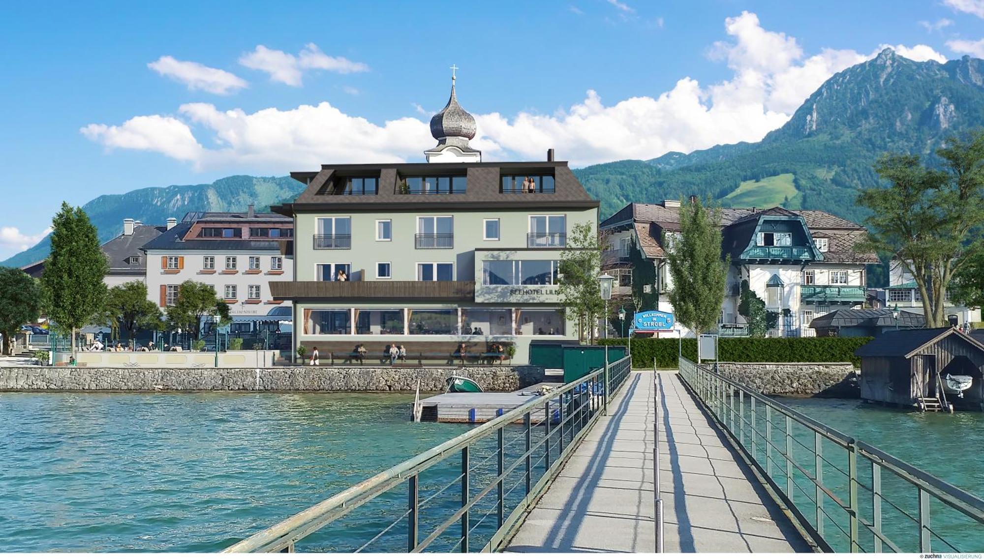 Seehotel Lilly Strobl Zewnętrze zdjęcie